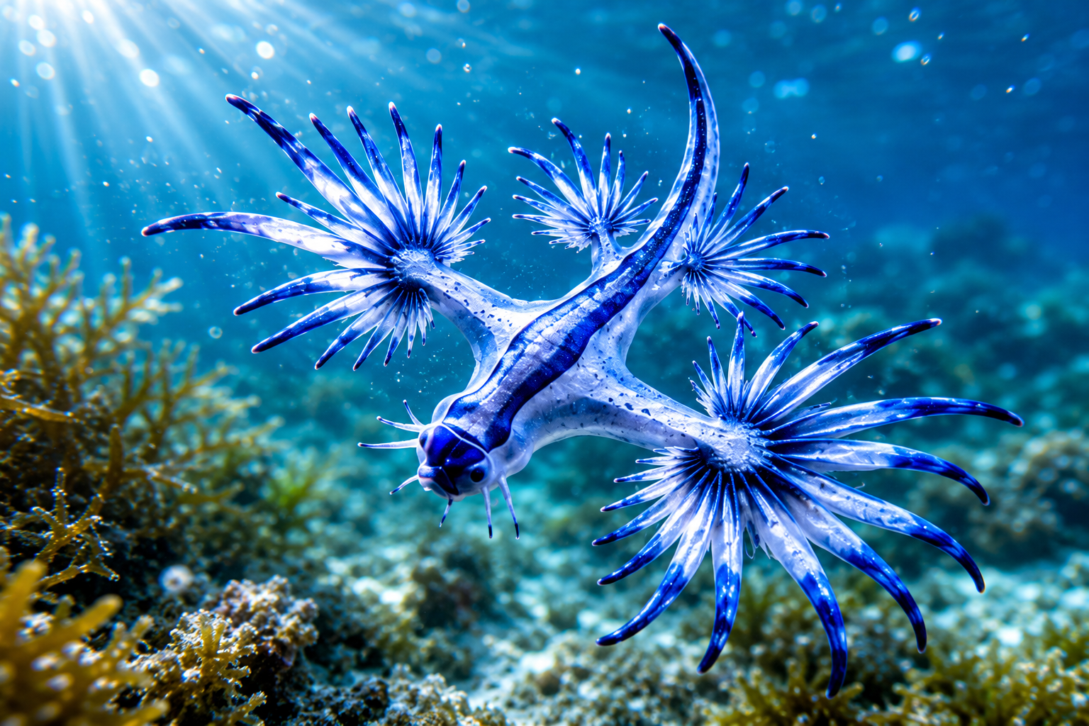 Dragón azul