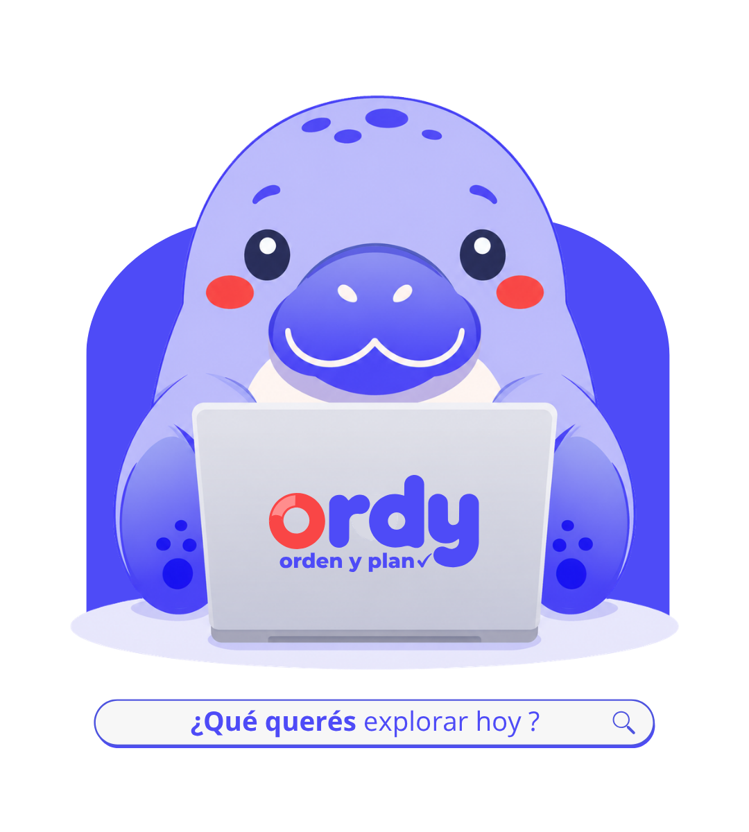 Ordy explorando recursos